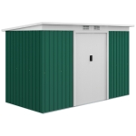 Outsunny 4ft x 9ft Steel Garden Tool Shed