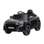 HOMCOM Voiture électrique enfants sous licence Audi RS Q8, véhicule électrique avec télécommande, USB, Bluetooth, noir