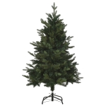 HOMCOM Weihnachtsbaum Christbaum Kunsttanne, 1,2 m, inkl. Ständer, Ø85 cm x 120 cm, Grün