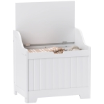 HOMCOM 61L Home Storage Chest - White