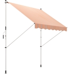 Outsunny Tenda Da Sole Avvolgibile A Manovella 3x2.5m Rosso Scuro | Italy - 6