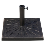 Outsunny Baza pentru Umbrela de Soare Diametru 3,8-4,8cm Greutate 16Kg de Gradina