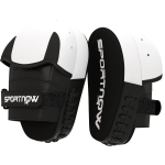 SPORTNOW Guantes de boxeo manoplas de boxeo con protección para los dedos para Muay Thai Kickboxing Artes Marciales MMA 24x19x4 cm