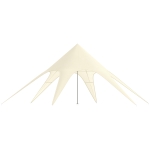Outsunny Vela ombreggiante a stella impermeabile, 10x10x4 m, Beige