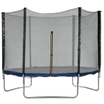 SPORTNOW Trampolim de Exterior Ø305x250 cm Trampolim para Crianças e Adultos com Rede de Segurança e Escada Azul