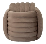 Mauro Ferretti Taburet Gri cm 45X45X45