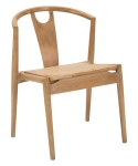 Mauro Ferretti Scaun Din Lemn, Set 2 Bucati cm 56X53X76