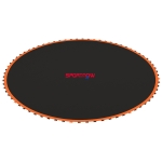 SPORTNOW Tapis de rechange pour trampoline tapis de saut de remplacement, compatible trampoline Ø 3,7 m et ressorts de 14 cm