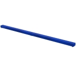 SPORTNOW Poutre gymnastique pliable 240 cm en velours, poutre d'équilibre avec fond antidérapant, pour enfants et adultes, bleu