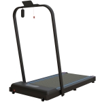 SPORTNOW 2.5HP Walking Pad Treadmill, 1-6km/h Folding Treadmill with Remote Control and LED Display for Home Gym Office, Blue