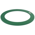 HOMCOM Cubierta de Protección Acolchada Borde de Seguridad para Trampolines Cama Elástica con Diámetro Ø305 cm Sin Agujeros para Poste Verde