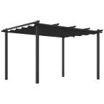Outsunny Pergola cu Acoperis Retractabil de 3 x 4 (m)