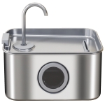 PawHut Katzenbrunnen 3,2L Trinkbrunnen für Katzen mit leiser Pumpe Aktivkohlefilter