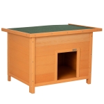 PawHut Cuccia per Cani Impermeabile da Esterno in Legno di Abete, 82 x 58 x 58cm