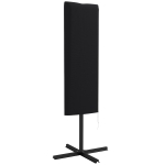 Outsunny Garden Parasol Cover, Outdoor Patio Umbrella Protector Weatherproof Garden Patio with Rod, Zipper for 2-4m Parasol, Φ60 x 160cm, Black