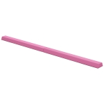 SPORTNOW 7.7ft Folding Gymnastics Beam, Floor Balance Beam for Kids with Anti-Slip Base, Gymnastics Equipment for Home, Pink
