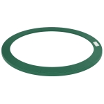 HOMCOM Cubierta de Protección Acolchada para Cama Elástica Borde de Seguridad para Trampolines con Diámetro Ø244 cm Verde