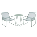 Outsunny Set bistro pentru exterior din 3 piese, Verde