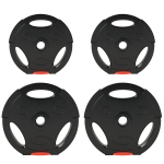 SportNow Set Gantere 25 kg (2×10 kg + 5 kg) cu discuri de nisip