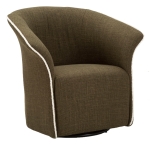 Mauro Ferretti Fotoliu pivotant Siena verde cm 83,5x66x80 (înălțime șezut cm 42)