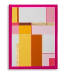 Mauro Ferretti Pictura Pe Panza Lacuită Cu Lac Acrilic Și Ramă -B- Cm 60X3,3X78