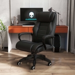 Vinsetto High Back Executive Office Chair 6- Point Vibration Massage Extra Padded Swivel Ergonomic Tilt Desk Seat, Black