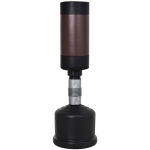 HOMCOM Standing Punching Bag Dummy Training Partner Punching Bag 158-186 cm Height Adjustable NEW Black+Brown