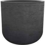 EDA Pot de fleurs rond GRAPHIT UP - 67 L - Ø 49 cm x H 46,2 cm - Gris anthracite