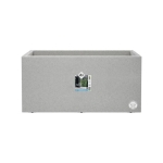 ELHO Bac a fleurs Vivo Next Long 80 - L 78 x W 39 x H 38 cm - Intérieur,Extérieur - 100% recyclé - Gris