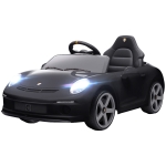 AIYAPLAY Voiture Électrique pour Enfants à Monter, Télécommandée, Musique, Klaxon, USB, Ceinture de sécurité, pour 3-5 Ans, Noir