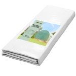 Outsunny Telo Serra in PE con 8 Finestre, Porta Avvolgibile e Bordi Interrati, 4x3x2 m, Verde