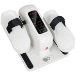 SPORTNOW Mini ellipsentrainer voor thuis onder het bureau elektrische crosstrainer met 12 snelheden & 7 weerstand