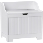 HOMCOM 61L Home Storage Chest - White