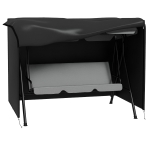 Outsunny hoes voor tuinschommel, beschermhoes voor Hollywoodschommel, afdekkap, waterdicht, zonwering, Oxford, groen, 205 x 124 x 164 cm