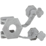 Kocia ścianka wspinaczkowa, legowisko, drapak, szary