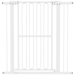 Bramka ochronna dla psa, 76-104 cm, bez wiercenia, schody