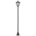 Outsunny Outdoor Garden Solar Post Lamp Sensor Light  LED Lantern Bollard Pathway Torch Light 1.77m Tall