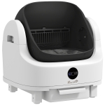 PawHut Ladă De Gunoi Autopropulsată Pentru Pisici Cu Senzori, Design Deschis Spațios, Pentru pentru Pisici 1-5 kg