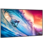 HOMCOM Telo per Proiettore 120" 16:9 HD 4K/8K Pieghevole e Portatile, Antipiega e Lavabile, Doppia Facciata, Bianco