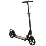 AIYAPLAY Roller Kinder Scooter mit verstellbaren Griffen klappbarer Kinderroller für Kinder 6-12 Jahre 94 x 36 x 88-103cm Schwarz