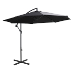 Outsunny Umbrelă pendul Umbrelă de soare cu manivelă