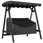 Outsunny Hoes voor 2-persoons tuinschommel, waterdichte beschermhoes, winddicht en UV-bestendig, 420D Oxford-stof