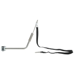 PawHut Hondenfietslijn met schokabsorberend systeem, verstelbare riem, afneembare snelkoppeling, ideaal voor training en joggen, Zilver+Zwart