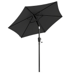 Outsunny 2m Garden Parasol Umbrella, Outdoor Table Parasol Umbrella with Crank Handle, Tilt Function, UV30+ Protection