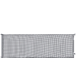 PawHut Retractable Dog Gate, Extends to 300 cm Wide & 104 cm Tall, Mesh Pet Gate Single Hand Operation, for Stairs Doorways