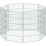 PawHut 8 Panel Pet Playpen for Medium Dogs Indoor Outdoor 80 cm Height