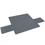 PawHut Waterproof Sofa Cover 3 Seater, Soft Couch Cover for Dogs Cats Pets, Non Slip Sofa Slipcoevr with Elastic Straps