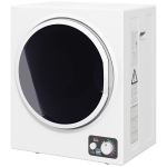 HOMCOM Sèche-Linge électrique portable 850W, capacité 33L 4 modes de fonctionnement, acier inoxydable, 49L x 40,5l x 60H cm