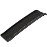 PawHut Rampe pliable pour chiens, escalier pour chien en PP avec pente douce et surface antidérapante, 155x38,5x15,5cm, noir