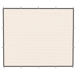 Outsunny Sun Shade Sail UV Protection Canopy with Stainless Steel Eyelets for Patio Garden 3 x 3.6 m Beige